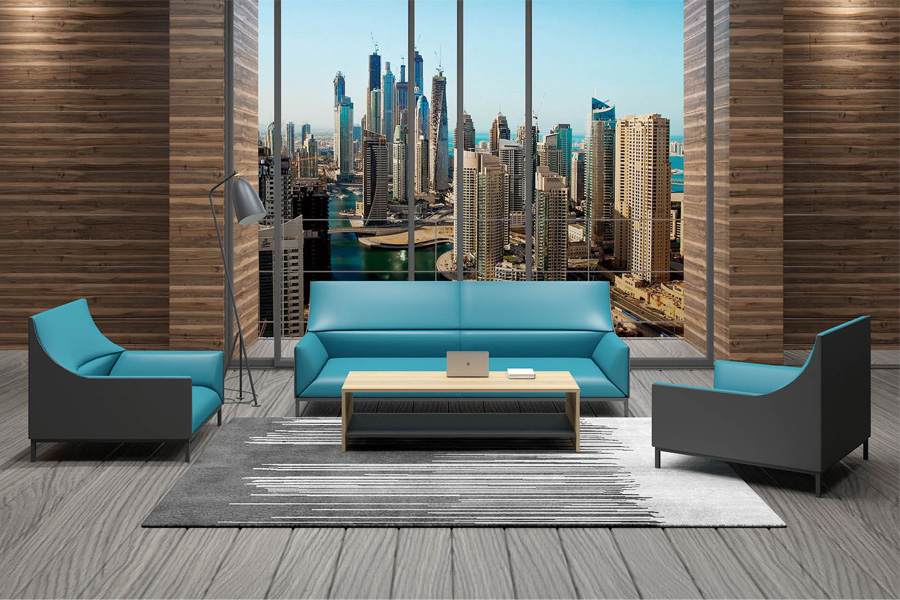 異形辦(bàn)公(gōng)沙發