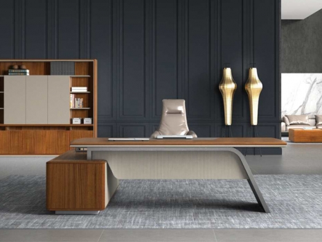 實木(mù)辦(bàn)公(gōng)桌-GT07